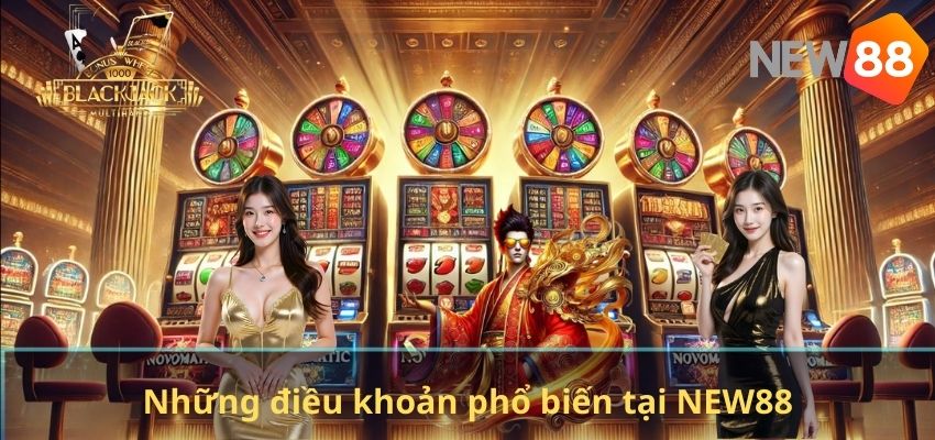 ĐIỀU KHOẢN ĐIỀU KIỆN Những điều khoản phổ biến tại NEW88